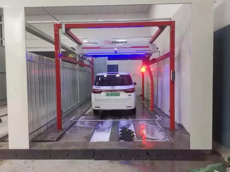 车猫洗车机安全升级,运行更安装,更稳定(硬件防撞和智能防撞双合一)